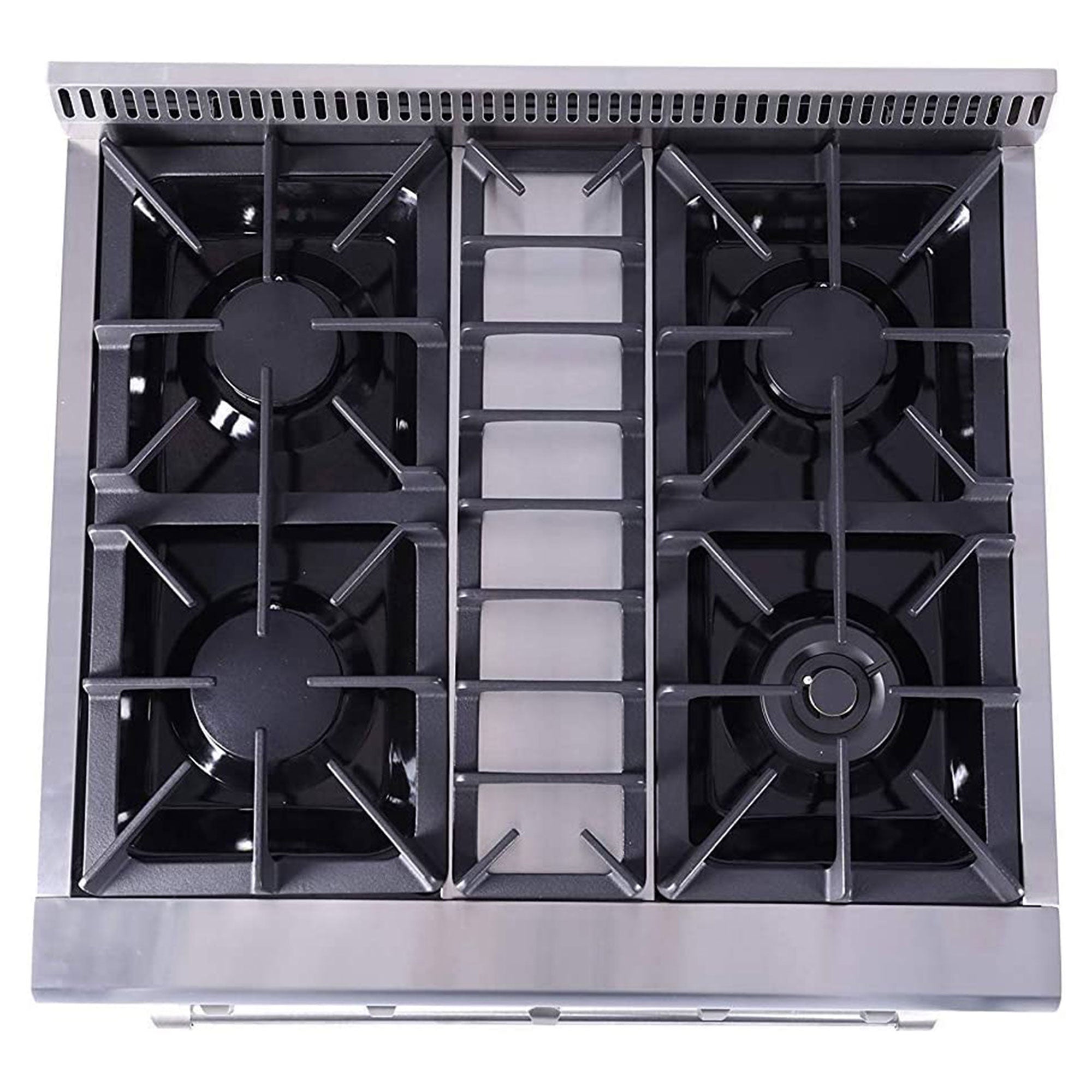 Thor Kitchen 30" Professional 4 Burner Gas Range Kitchen Oven, Stainless Steel