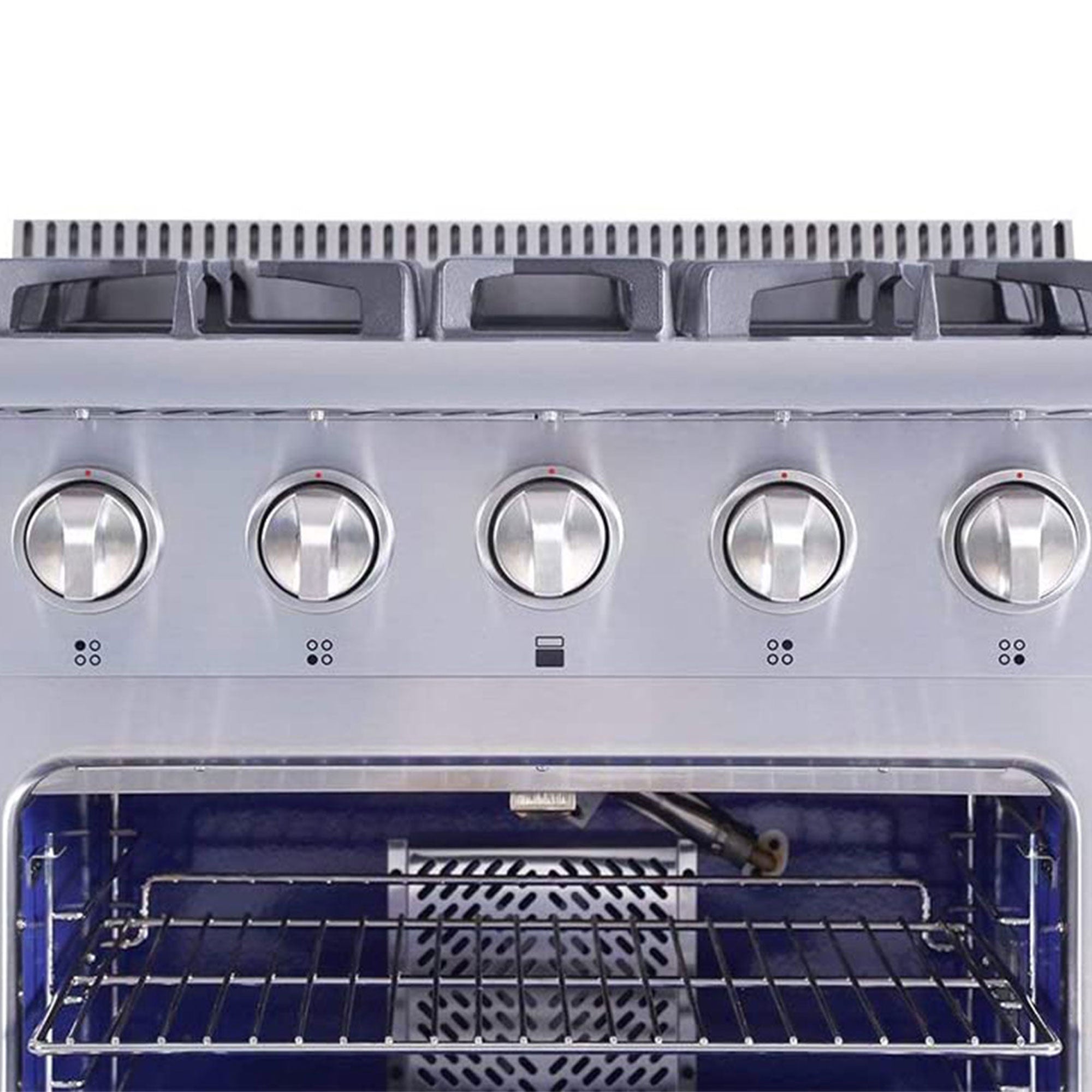 Thor Kitchen 30" Professional 4 Burner Gas Range Kitchen Oven, Stainless Steel