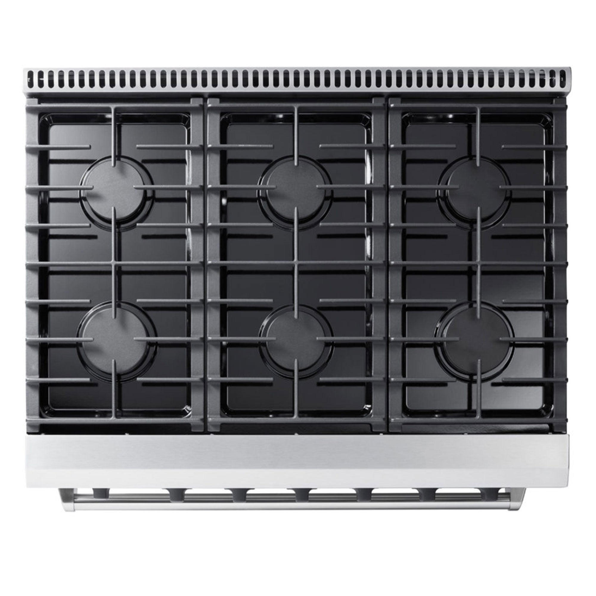 Thor Kitchen 36" Professional 6 Burner Gas Range Kitchen Oven, Stainless Steel
