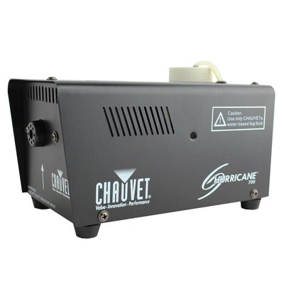 CHAUVET DJ Hurricane Smoke Machine w/ 2 Gal Juice & Plug and Play LED Strobe