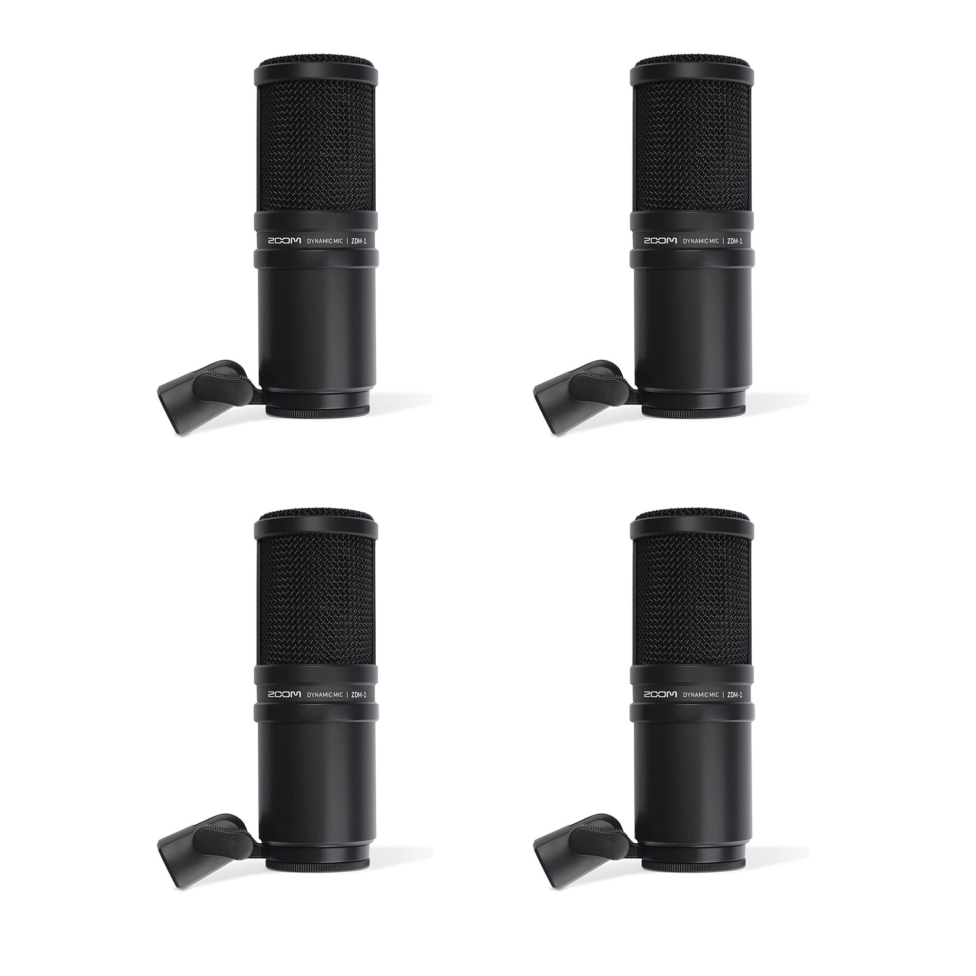 Zoom ZDM-1 Professional Dynamic Microphone & Digital Audio Recorder (4 Pack)