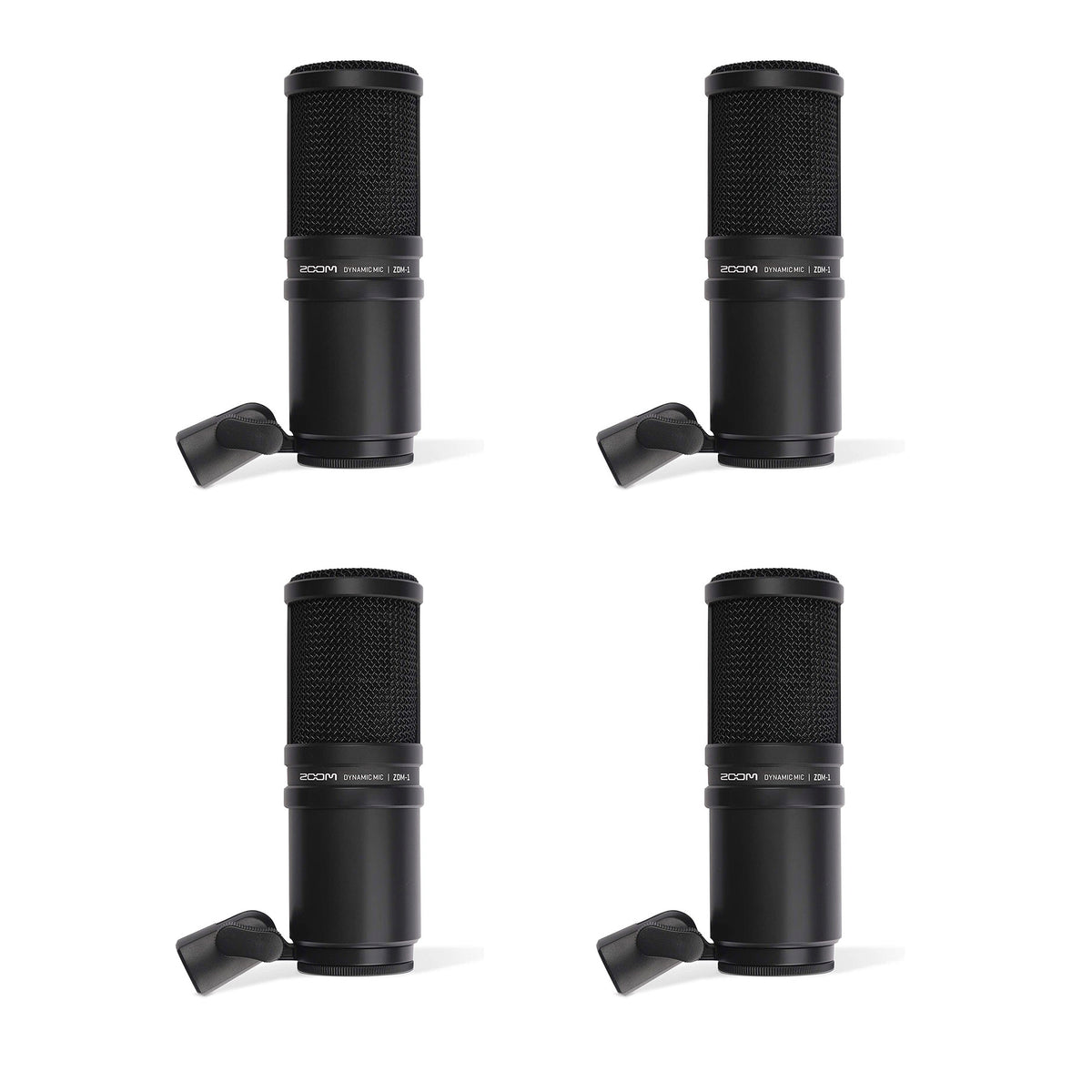 Zoom ZDM-1 Professional Dynamic Microphone & Digital Audio Recorder (4 Pack)