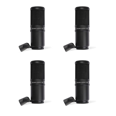 Zoom ZDM-1 Professional Dynamic Microphone & Digital Audio Recorder (4 Pack)