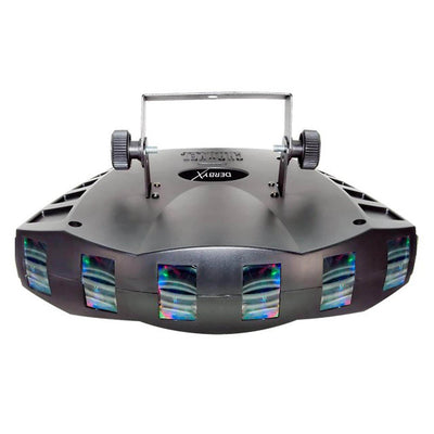 CHAUVET DJ Hurricane Bubble Machine w/ 1 Gal Non-Staining Fluid, & RGB Strobe