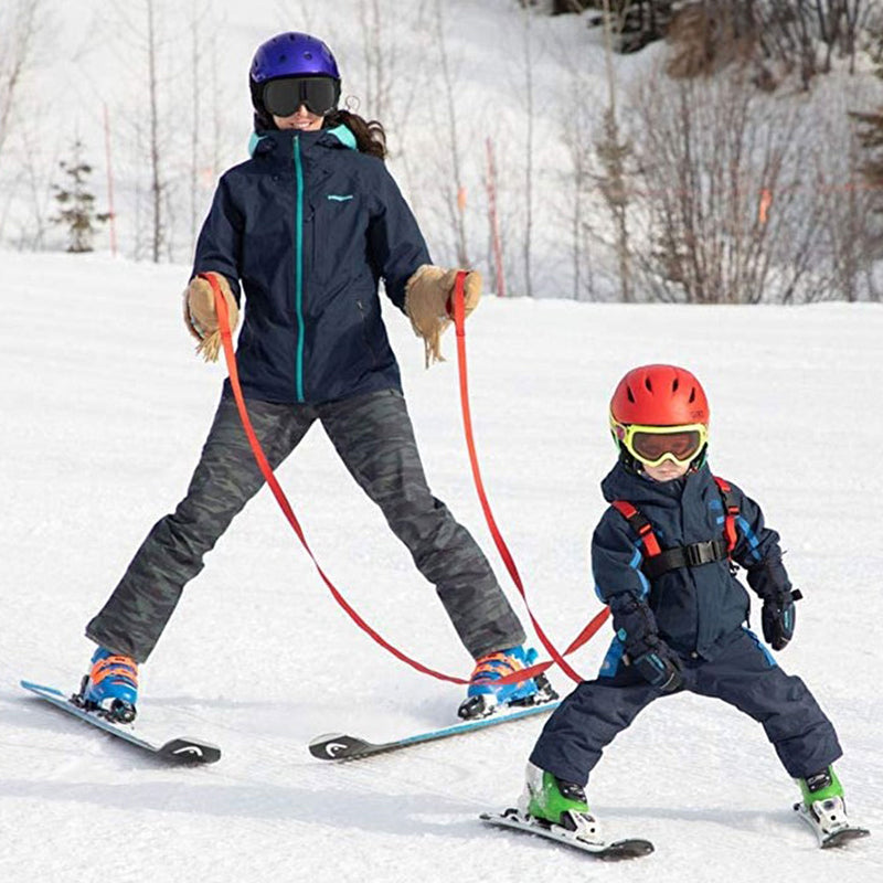 Lucky Bums Kids Ski Harness with Grip N Guide Handle & Bungee Cord Training Kit
