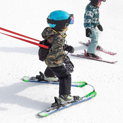 Lucky Bums Kids Ski Harness with Grip N Guide Handle & Bungee Cord Training Kit - VMInnovations