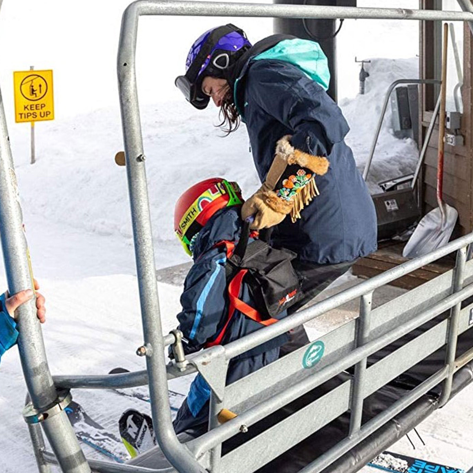 Lucky Bums Kids Ski Harness with Grip N Guide Handle & Bungee Cord Training Kit - VMInnovations