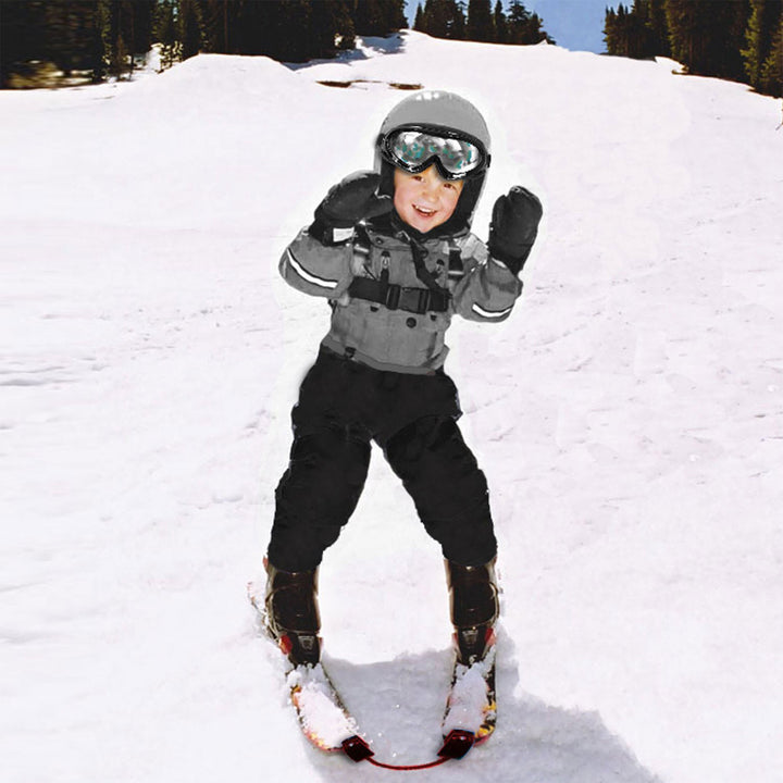 Lucky Bums Kids Ski Harness with Grip N Guide Handle & Bungee Cord Training Kit