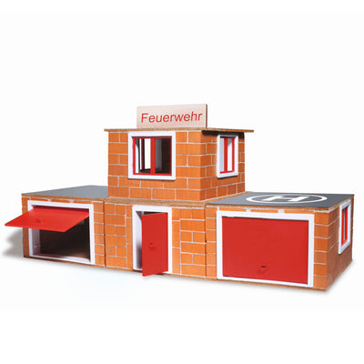 Teifoc Mini Brick Fire House Building Toy and Brick and Mortar Building Kids Set