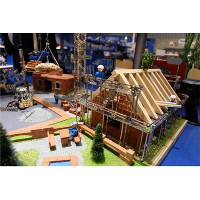 Teifoc 180+ Piece Mini Farm Brick & Mortar Toy Set for Educational STEM Play