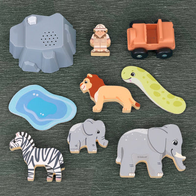KidKraft Safari 2 In 1 Ride and Play with EZ Kraft 9 Piece Assembly, Kids 3 to 5 - VMInnovations
