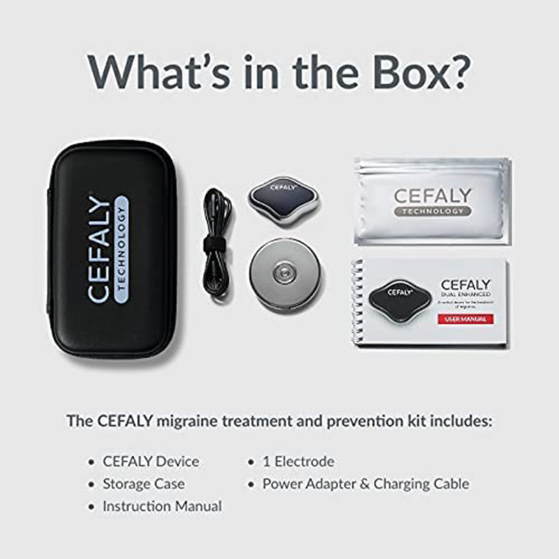 CEFALY Migraine Treatment and Prevention Device Headache Pain Care (Open Box)