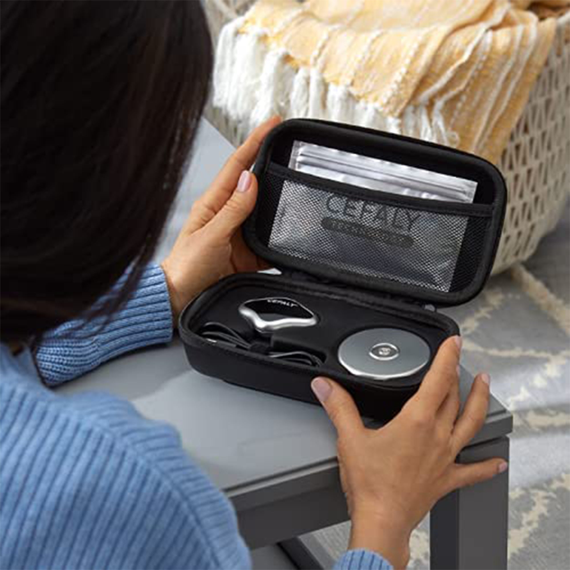 CEFALY Dual Enhanced Migraine Treatment and Prevention Device Headache Pain Care (Refurbished)