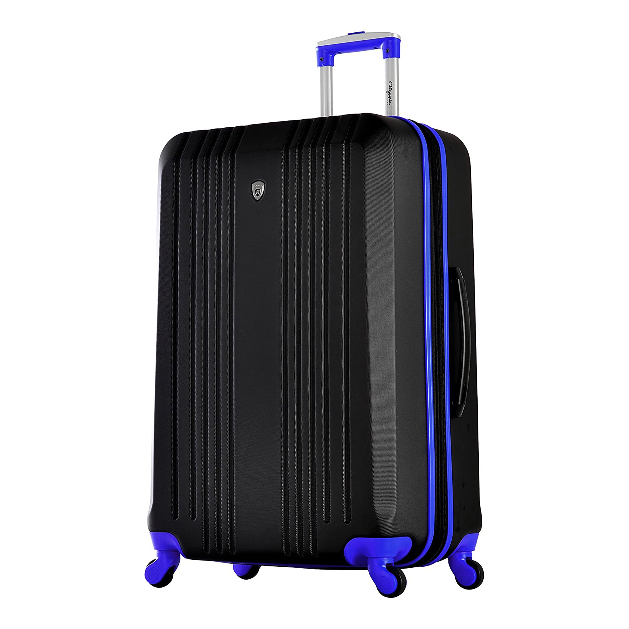Olympia Apache II 4 Wheel Spinner Luggage Suitcase 3 Piece Set, Blue (Open Box) - VMInnovations