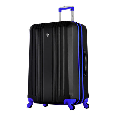 Olympia Apache II 4 Wheel Spinner Luggage Suitcase 3 Piece Set, Blue (Open Box) - VMInnovations