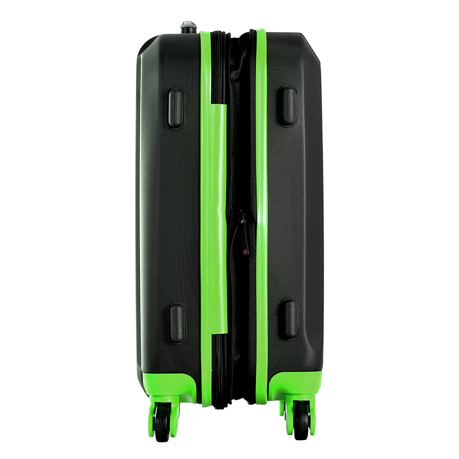 Olympia Apache II Hardcase 4 Wheel Spinner Luggage Suitcase 3 Piece Set, Lime - VMInnovations