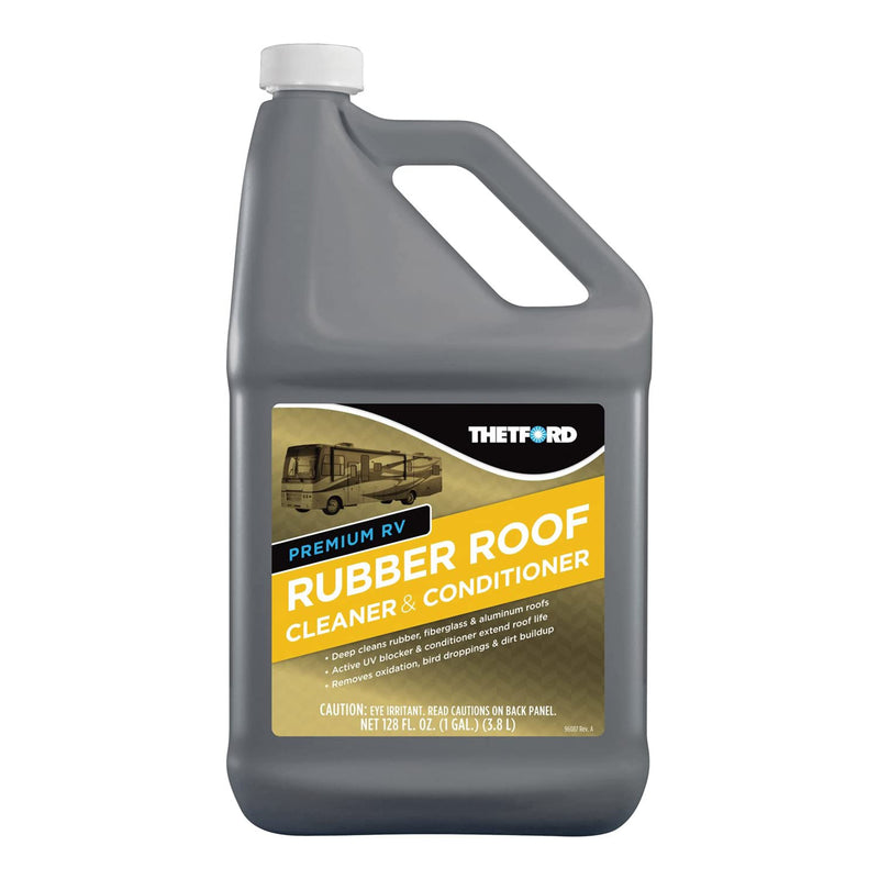 Thetford 32513 Premium RV Rubber Non Toxic & Non Abrasive Roof Cleaner, 1 Gallon