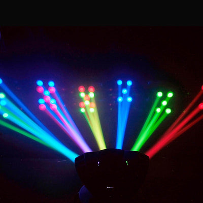 CHAUVET DJ Derby X DMX-512 Multi-Colored LED RGB Strobe Light DJ Lighting Effect