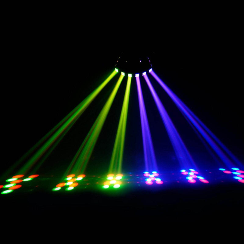 CHAUVET DJ Derby X DMX-512 Multi-Colored LED RGB Strobe Light DJ Lighting Effect