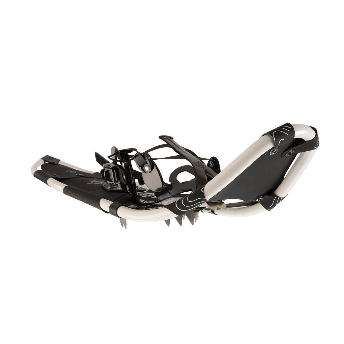 Crescent Moon Gold 17 Aluminum Men's Ski Backcountry Snowshoes, White (Open Box)