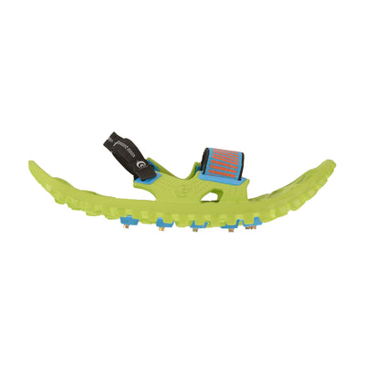 Crescent Moon Eva Foam Adult Snowshoes, Red & KID G Kid's Snowshoes, Volt Green
