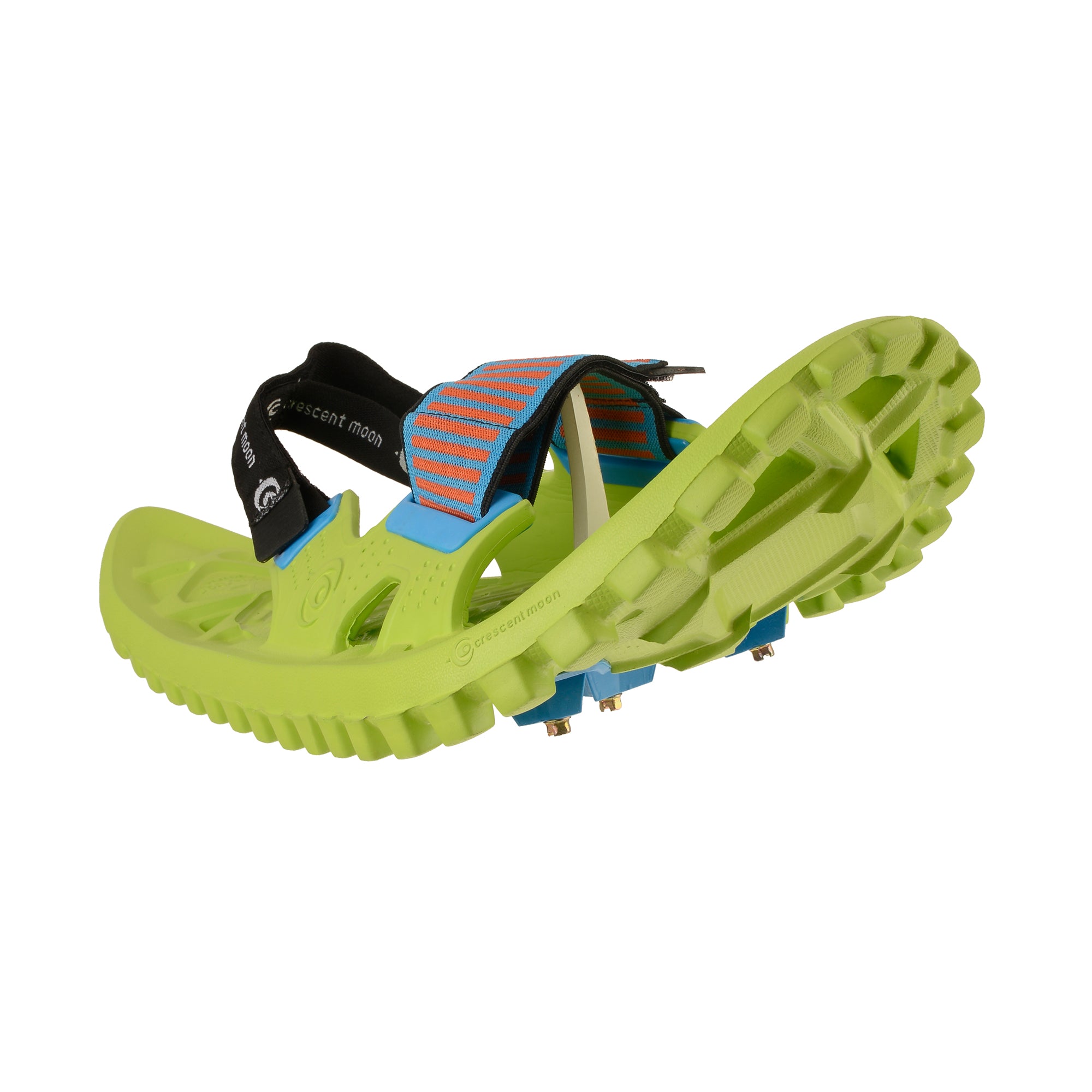 Crescent Moon Eva Foam Adult Snowshoes, Seafoam & KID G Kid's Snowshoes, Green