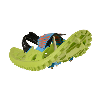 Crescent Moon Eva Foam Adult Snowshoes, Camo & KID G Kid's Snowshoes, Volt Green