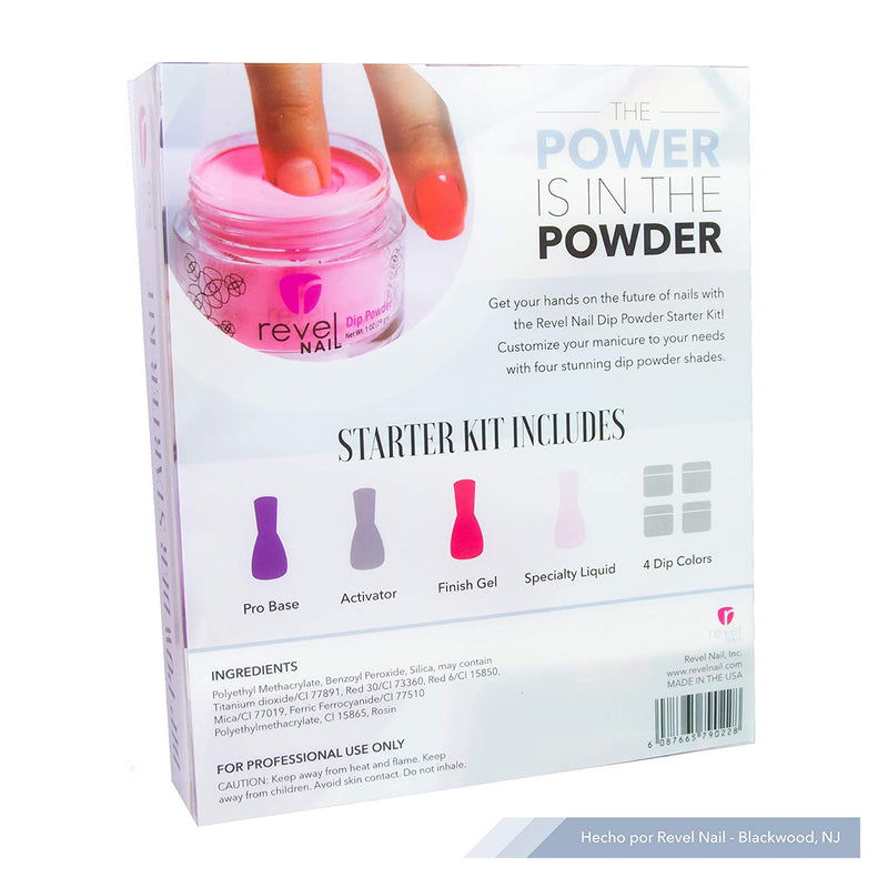 Revel Nail Dip Powder Starter Kit, Sun&