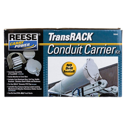 Reese Carry Power 7054900 TransRACK Truck Bed Cargo Rack, Conduit Carrier Rack