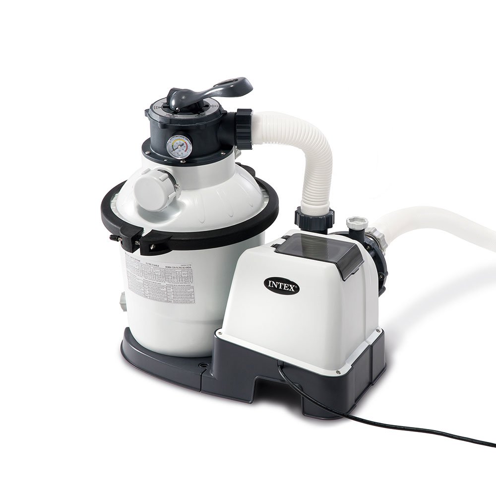 Intex 1200 GPH Above Ground Pool Sand Filter Pump w/ Automatic Timer (Brown Box) (Open Box)