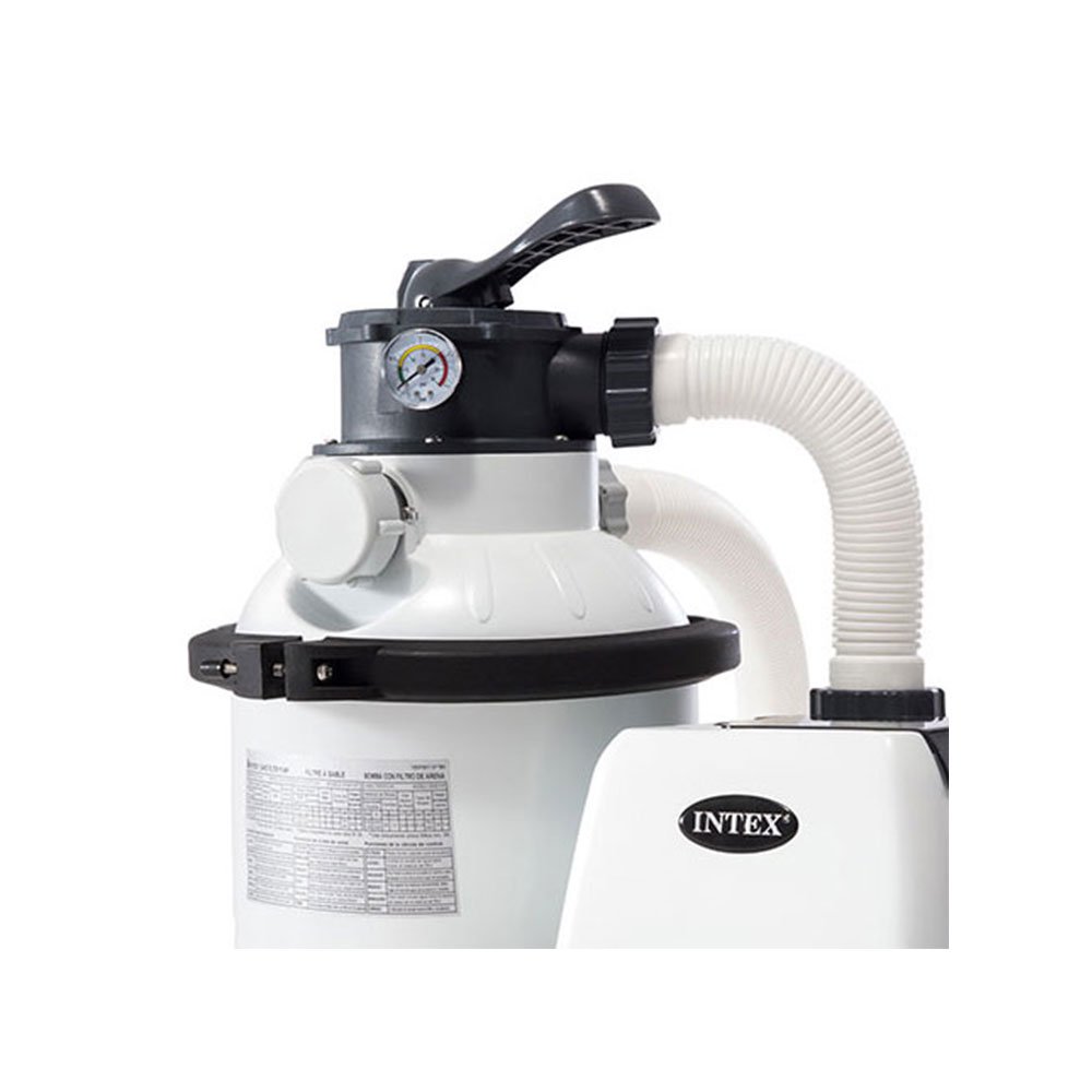 Intex 1200 GPH Above Ground Pool Sand Filter Pump w/ Automatic Timer (Brown Box) (Open Box)