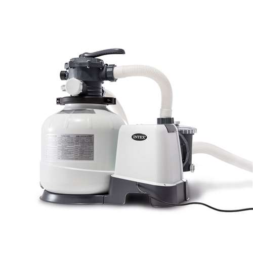 Intex 2800 GPH Above Ground Pool Sand Filter Pump w/ Automatic Timer (Brown Box) - VMInnovations