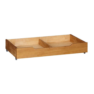MUSEHOMEINC BD1001T Solid Wood Underbed Storage Trundle Organizer (Used)