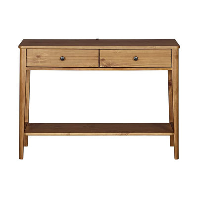 MUSEHOMEINC California Mid Century Wood Console Table with Drawers (For Parts) - VMInnovations