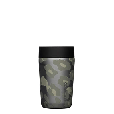 Corkcicle Commuter Cup 9oz Insulated No Spill Travel Mug Snow Leopard (Open Box)