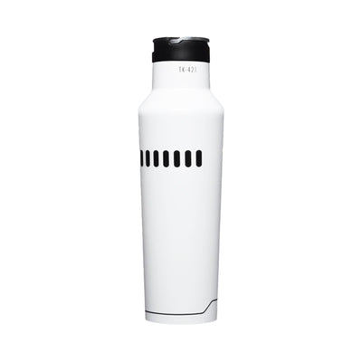 Corkcicle Star Wars 20 Oz Sport Canteen Insulated Water Bottle, Storm Trooper