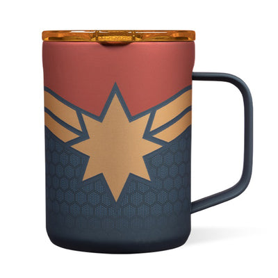 Corkcicle Marvel 16oz Stainless Steel Insulated Mug, Captain Marvel (Open Box)