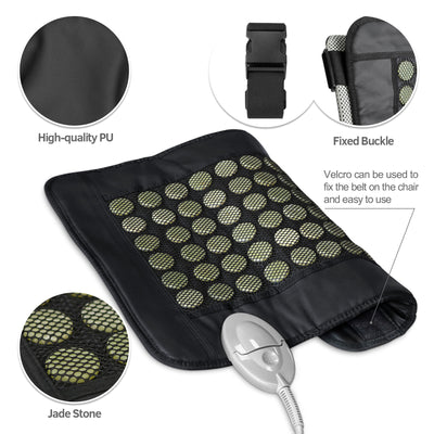 UTK 19 x 15" Jade Stone Infrared Pain Relief Heating Pad w/ Smart (Open Box) - VMInnovations
