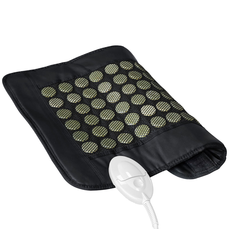 UTK 19 x 15 Inch Jade Stone Infrared Heating Pad Pain Relief w/ Smart Controller