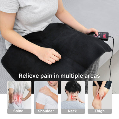 UTK Ultra Soft Far Infrared Heating Pad for Pain Relief w/Controller (Open Box) - VMInnovations