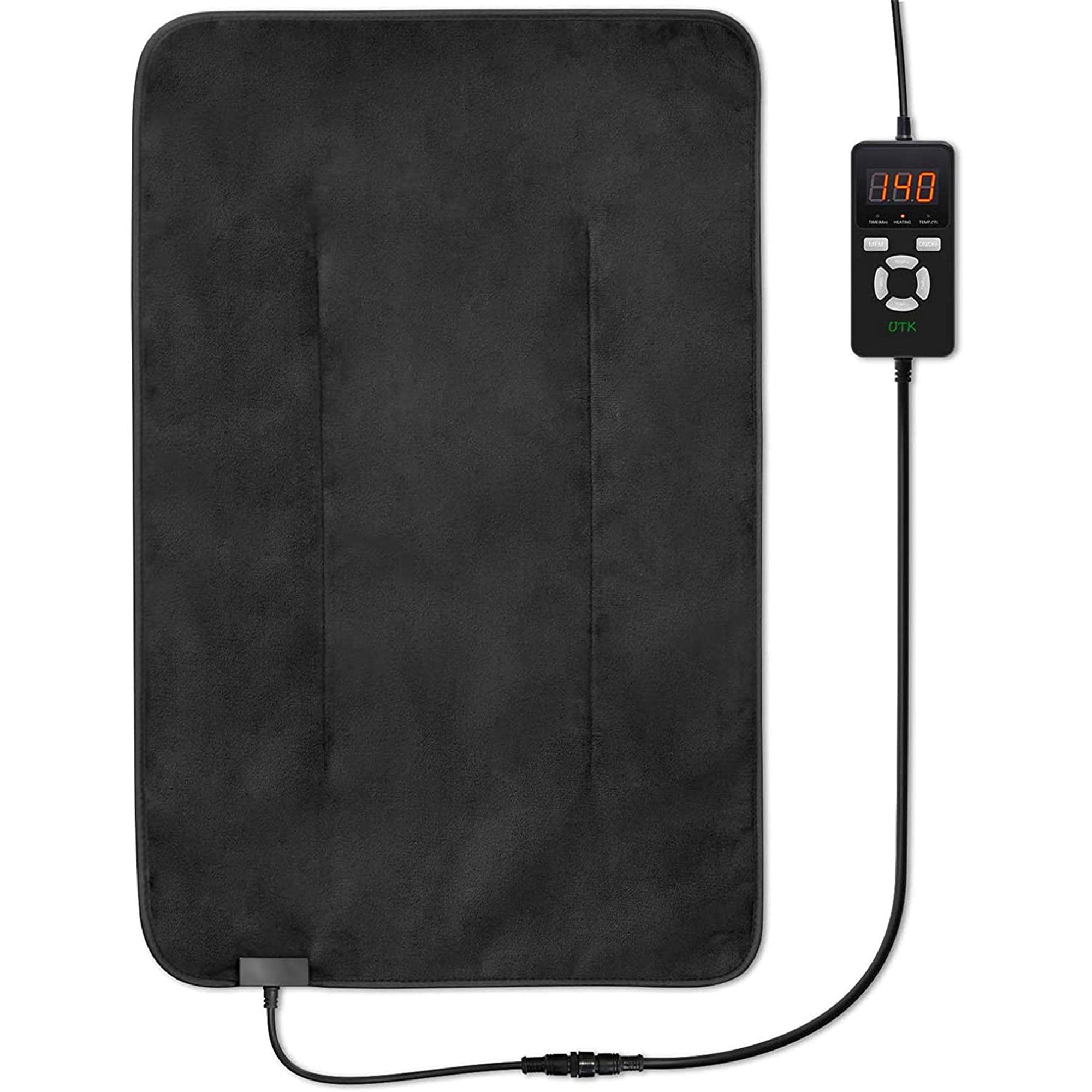UTK 24 x 16 Inch Far Infrared Heating Pad for Pain Relief with Smart Controller - VMInnovations