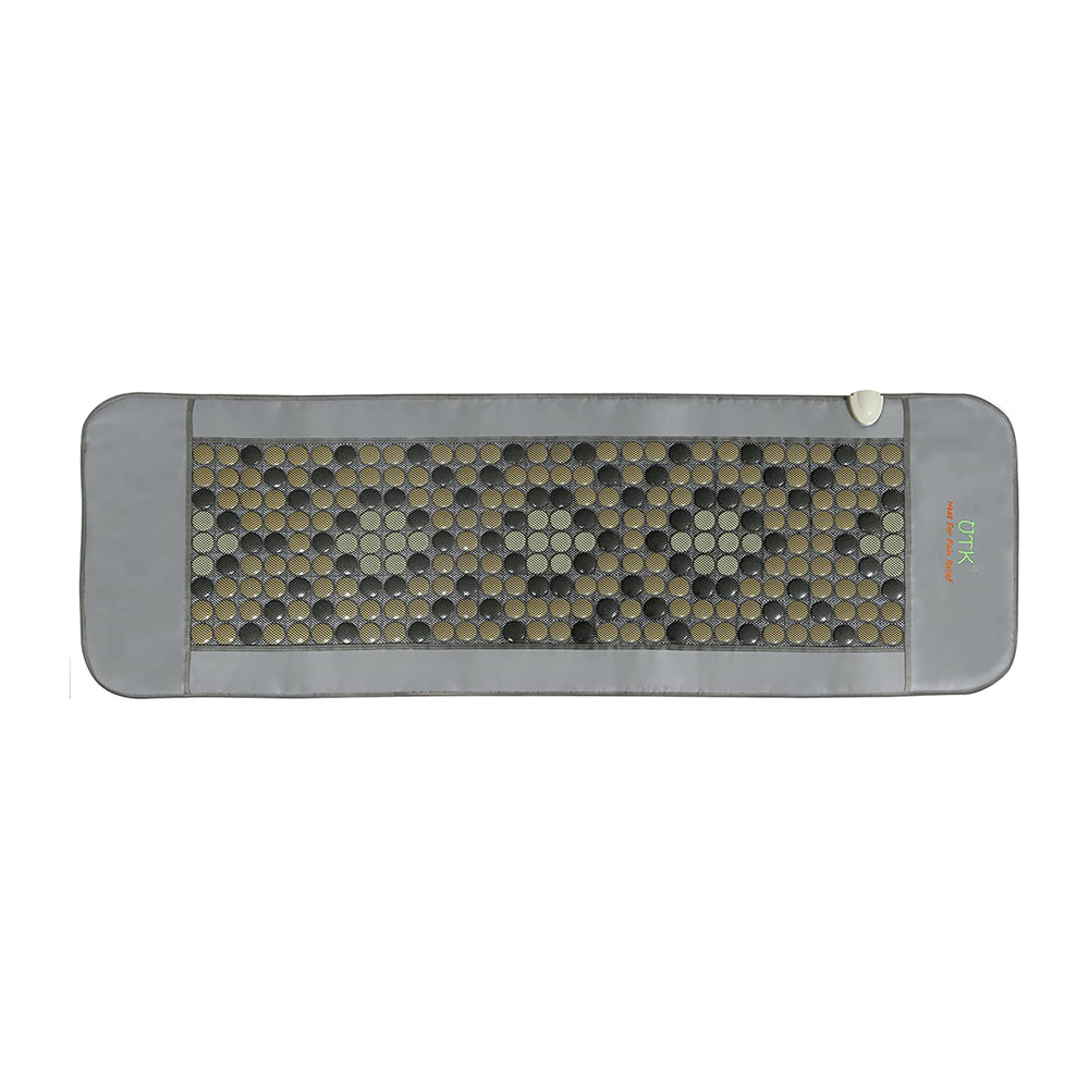 UTK 24x70In Tourmaline Stone Infrared Pain Relief Heating w/Remote, Gray (Used) - VMInnovations