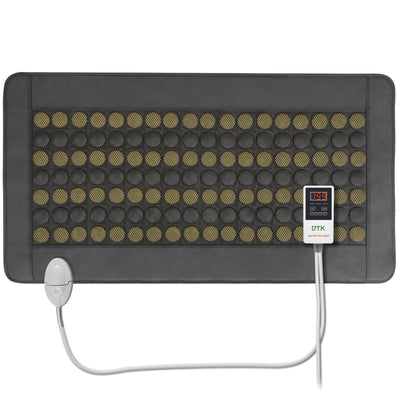 UTK 21 x 38 In Tourmaline Stone Infrared Pain Relief Heating Mat w/Remote (Used) - VMInnovations