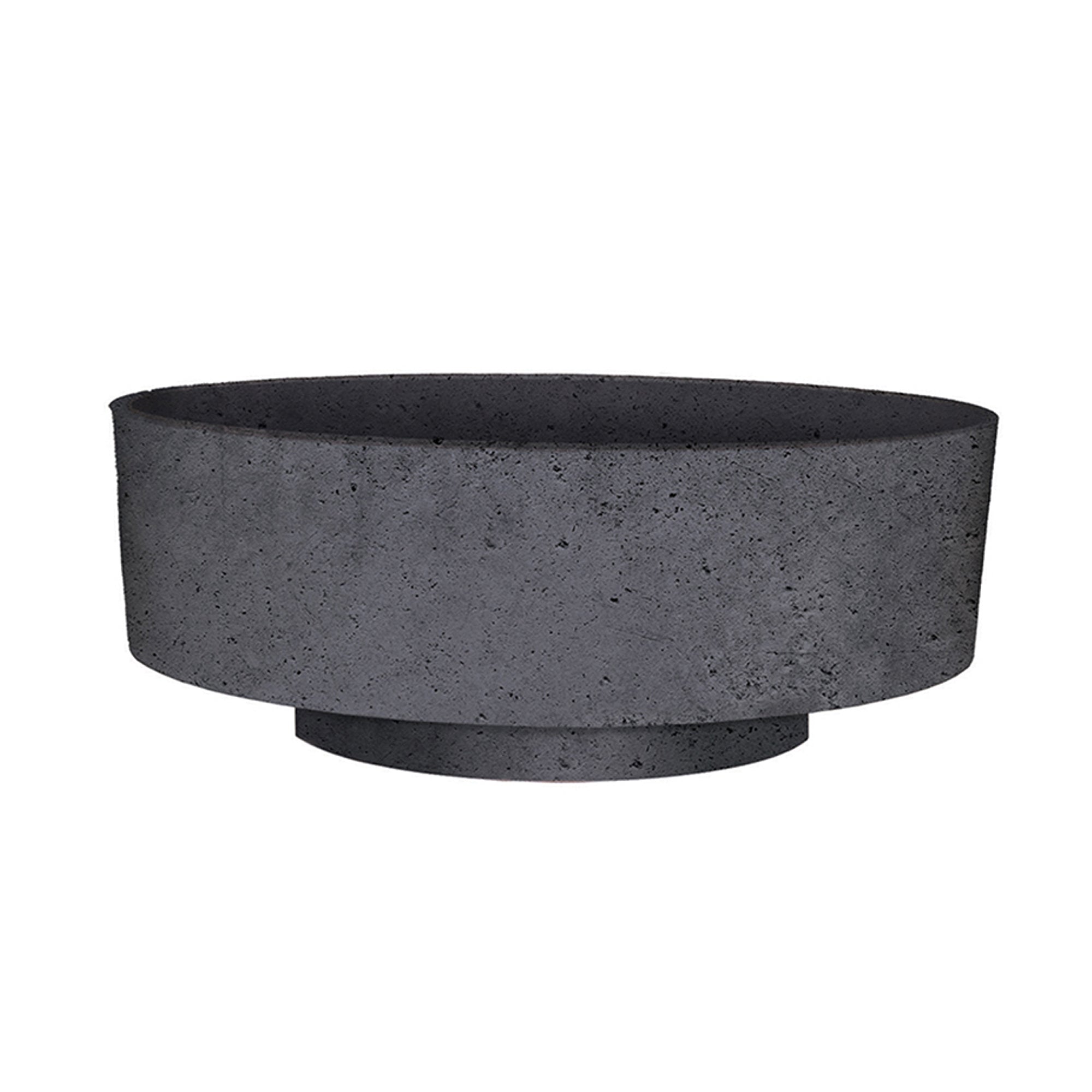 The HC Companies 6" Capri Indoor Succulent Planter Pot, Concrete, Vanilla, Taupe