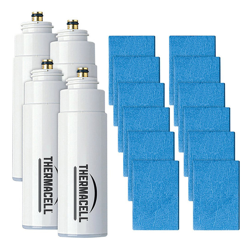 Thermacell 48-Hour Shield Refill Packs and 2 Armored Mosquito Insect Repellers