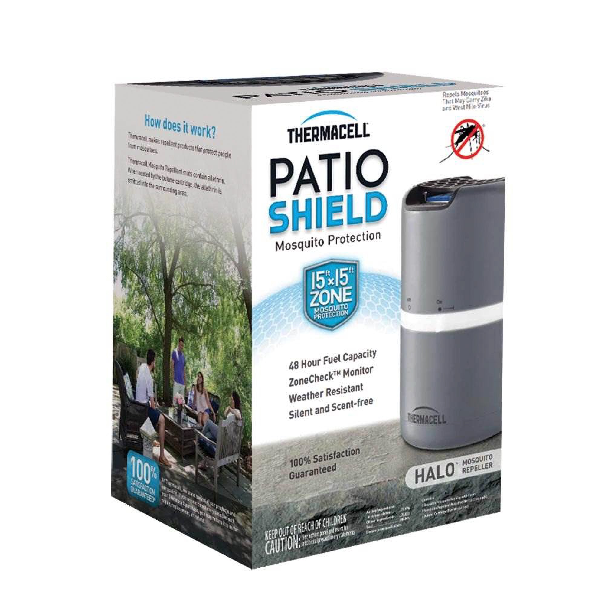 Thermacell 48-Hour Mosquito Shield Refill 2 Pack and Halo Shield Repeller Device