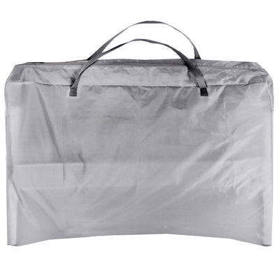 Venice Child California Dreaming Portable Lockable Bedside Bassinet Crib, White - VMInnovations