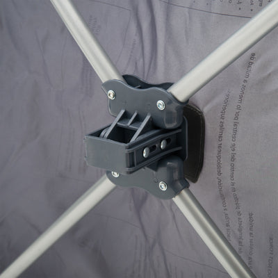 Venice Child Daydreamer Playpen Portable Bassinet & Beside Sleeper Playard, Gray - VMInnovations
