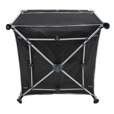 Venice Child Daydreamer 40 x 40 In Playpen Playard w/ Included Carry Bag, Black - VMInnovations