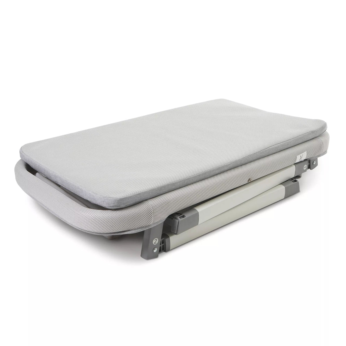 Venice Child Malibu Dreams Portable Rocking Mini Bassinet w/ Cover Sheet, Gray - VMInnovations